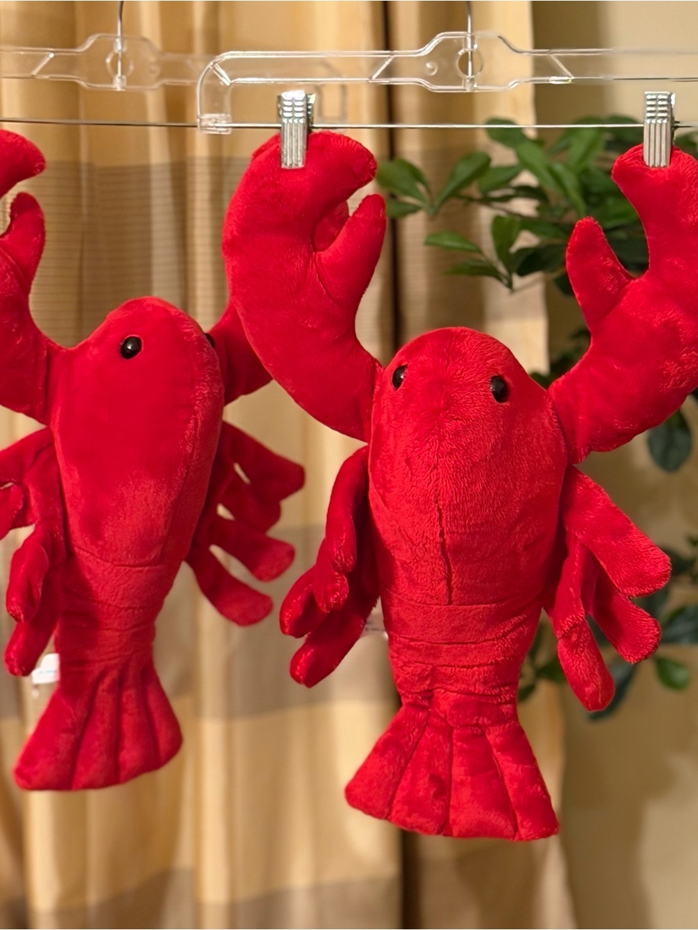 Martha’s Vineyard Plush Lobster Toys - Pair